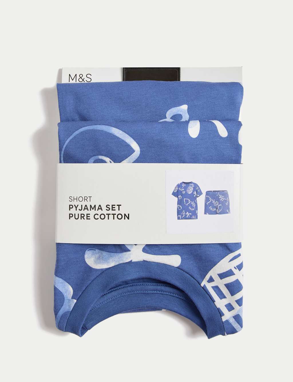 Kids’ Pure Cotton Seaside Short Pyjamas (1-16 Yrs) 2 of 2