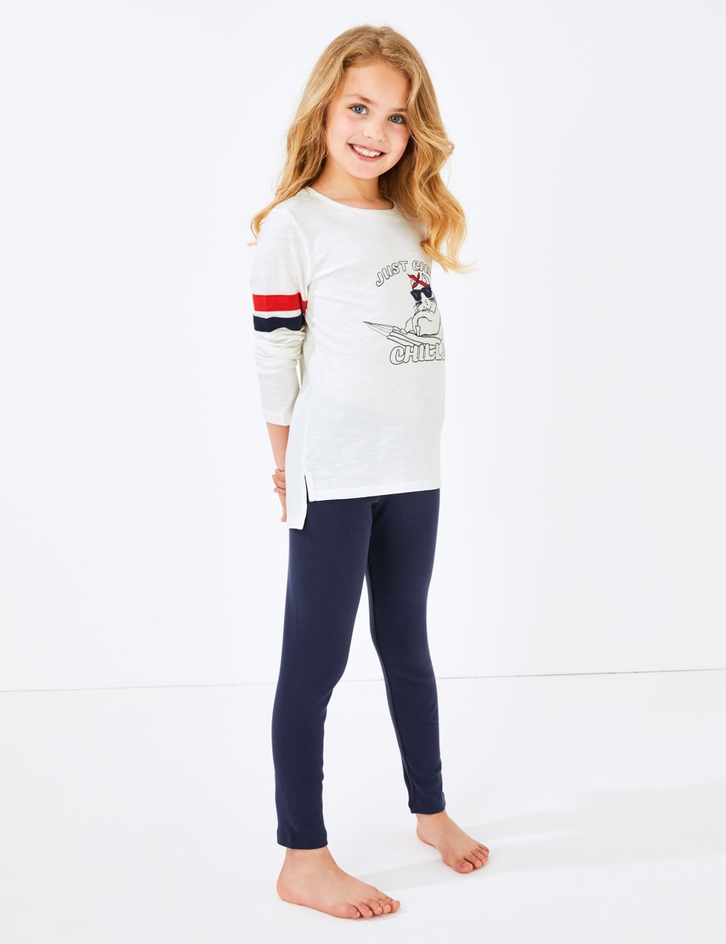 Chinchilla Print Pyjama Set 3 16 Years M S