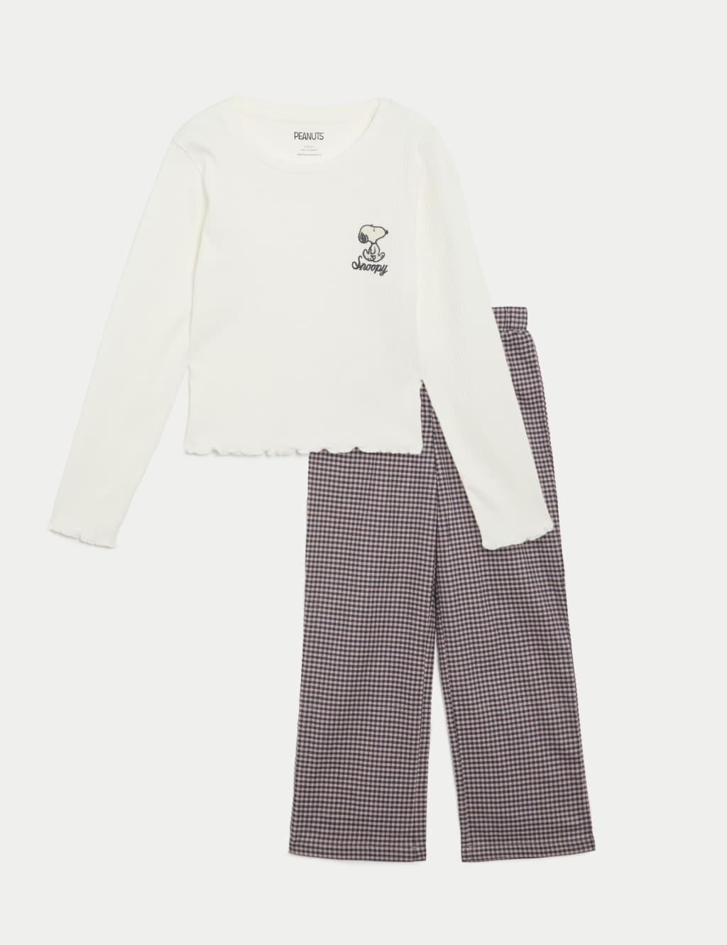 Pure Cotton Snoopy Pyjamas 6 16 Yrs M S Collection M S