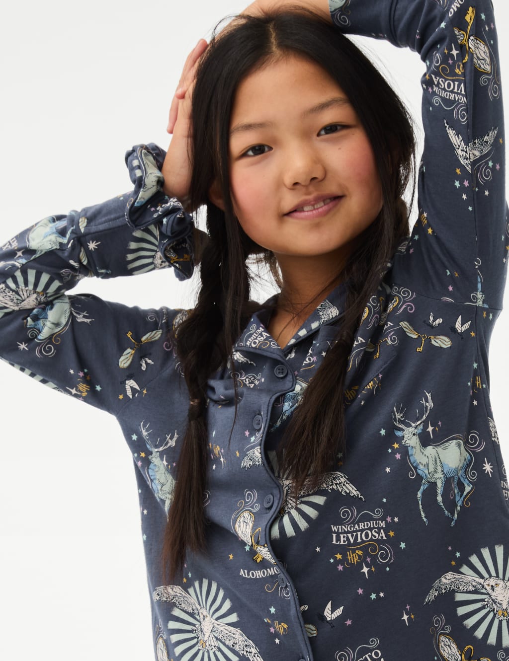 Cotton Blend Harry Potter Pyjamas 6 14 Yrs M S Collection M S