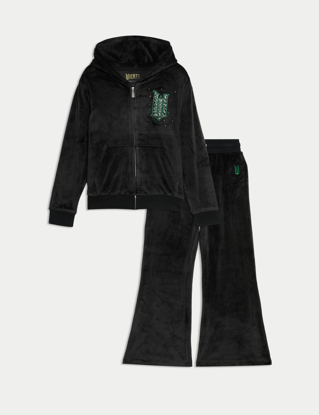 Wicked Velour Elphaba Lounge Set 6 16 Yrs M S Collection M S