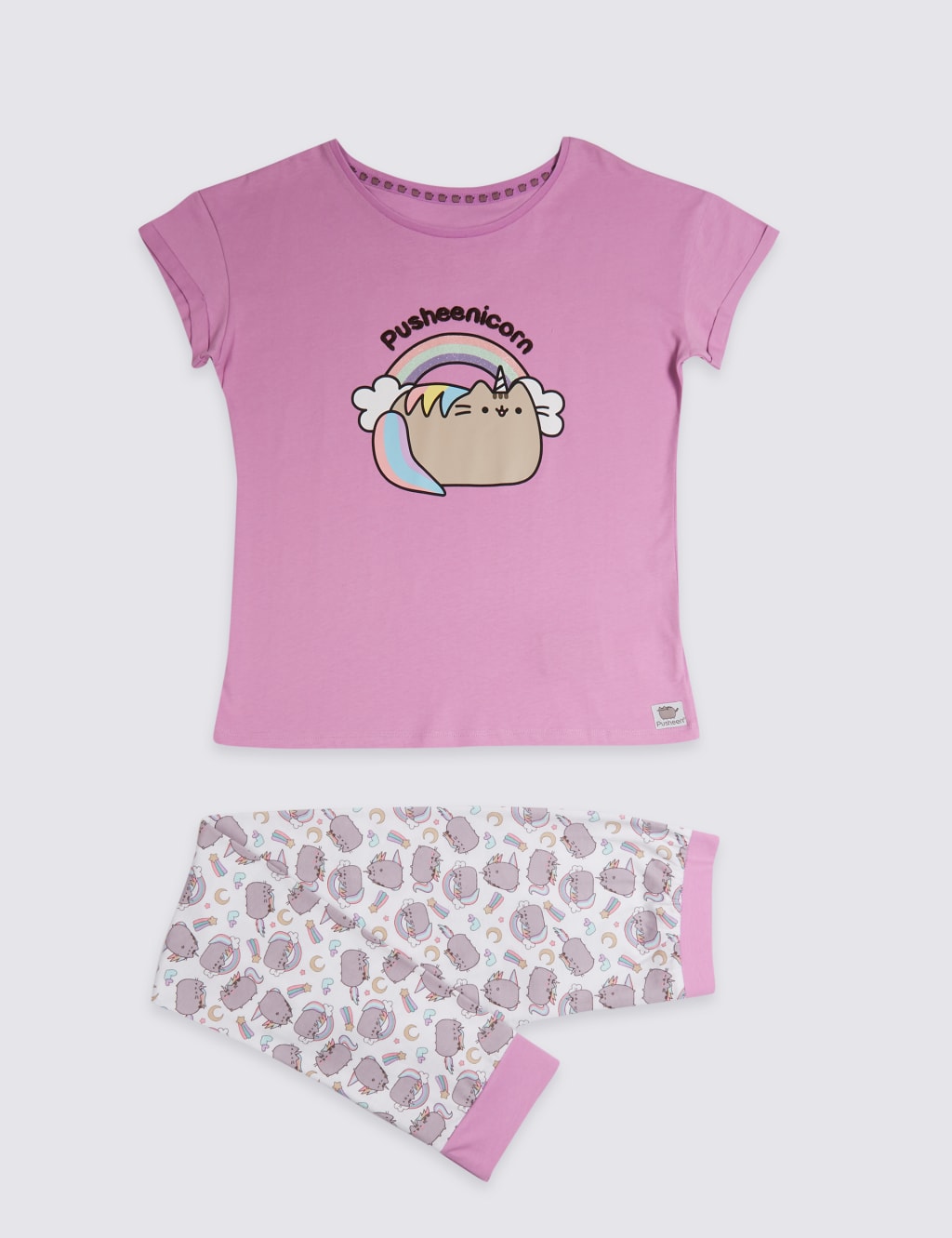 Pusheen Pure Cotton Pyjamas 9 16 Years M S