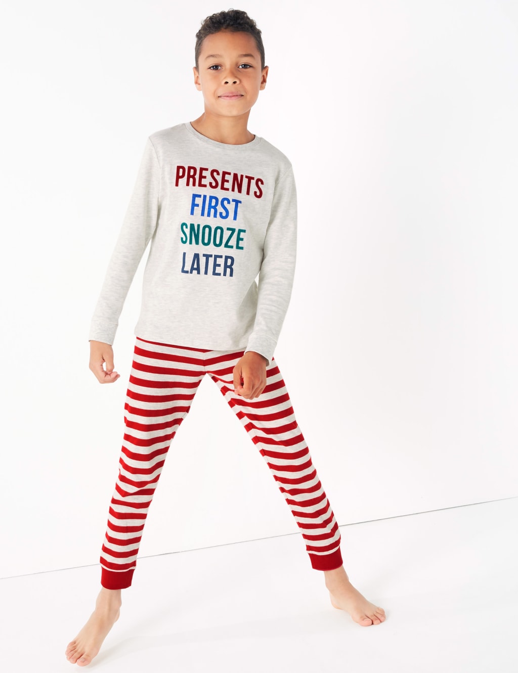 Presents First Slogan Pyjama Set (1-16 Years) 5 of 6