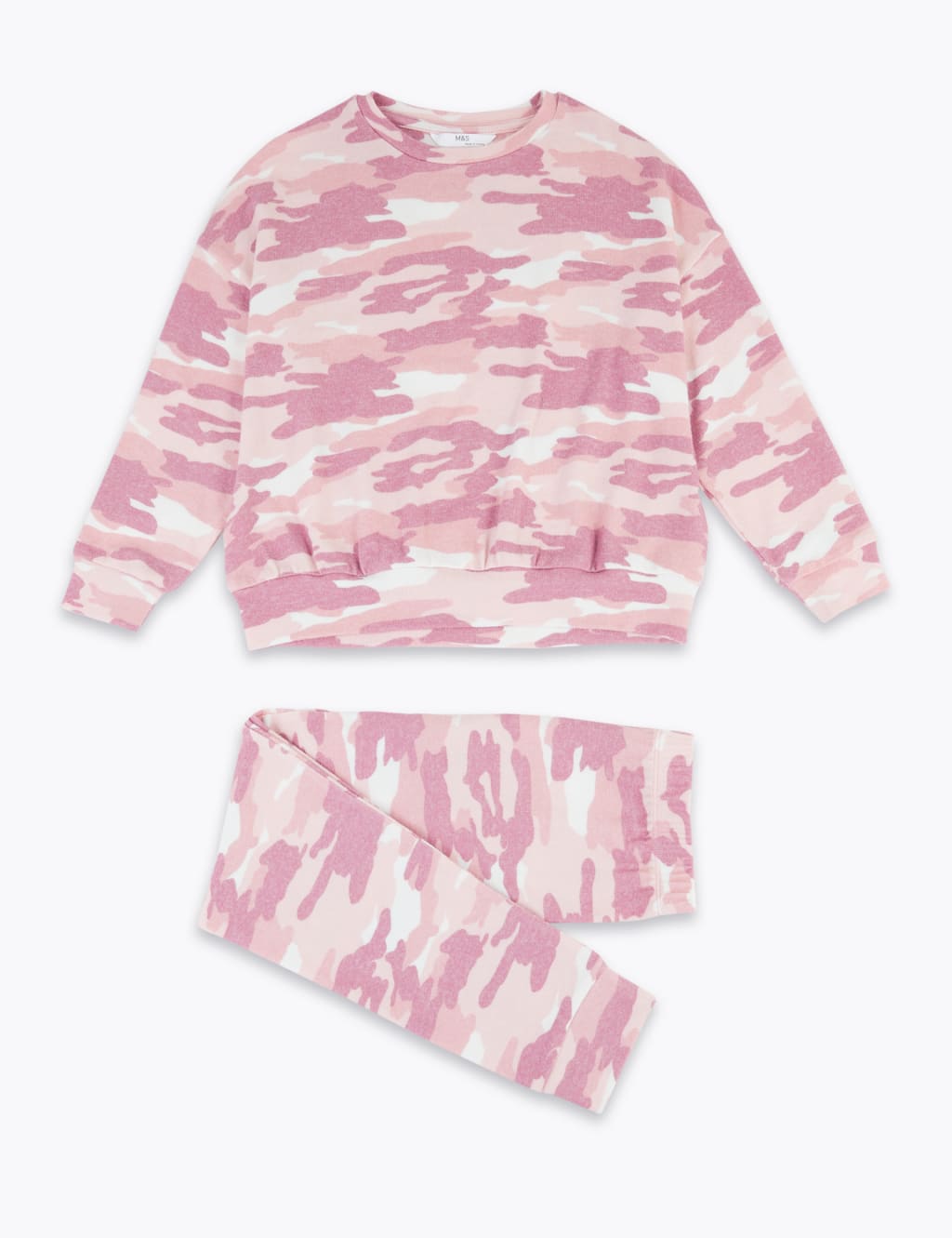 Camouflage Lounge Pyjama Set (6-16 Yrs) 2 of 4
