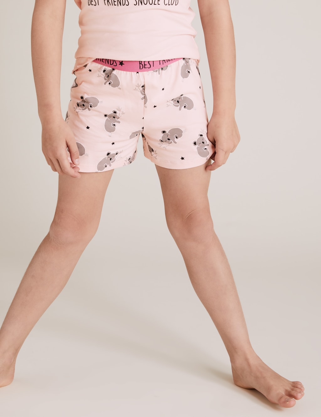 2pk Best Friends Short Pyjama Sets 6 16 Yrs M S
