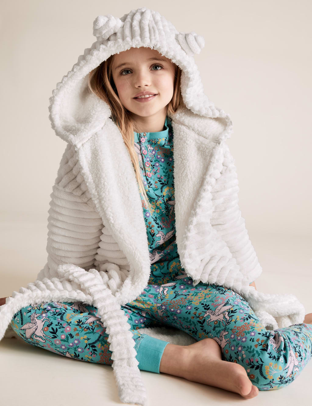 M and s girls dressing gowns shop