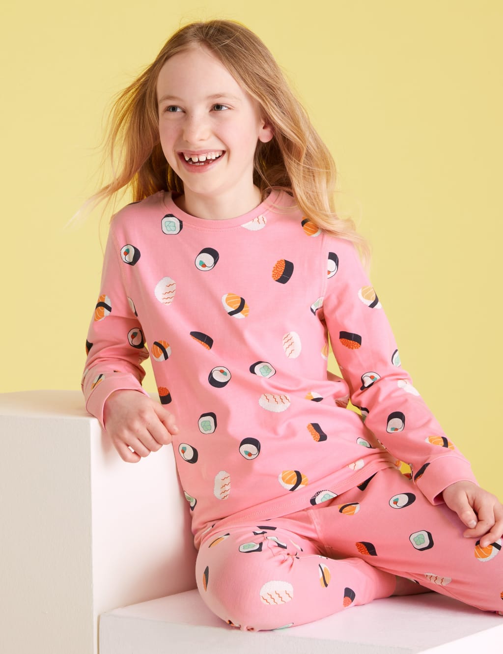 Cotton Sushi Pyjama Set 7 16 Yrs M S