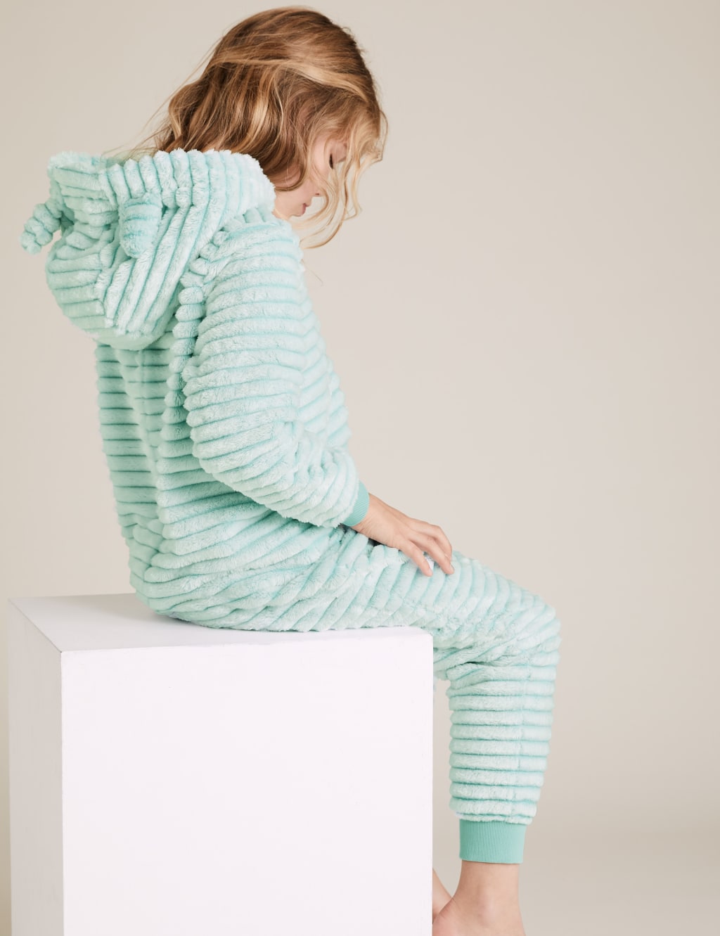 Carved Fleece Cat Onesie (6-16 Yrs) 4 of 4