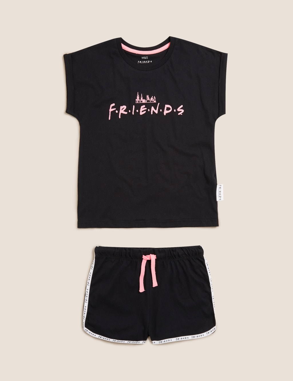Friends™ Short Pyjama Set (8-16 Yrs) 2 of 5
