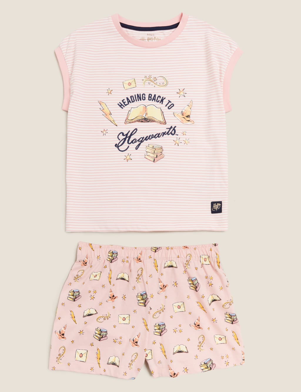 Harry Potter™ Hogwarts Short Pyjama Set (6-16 Yrs) 2 of 5