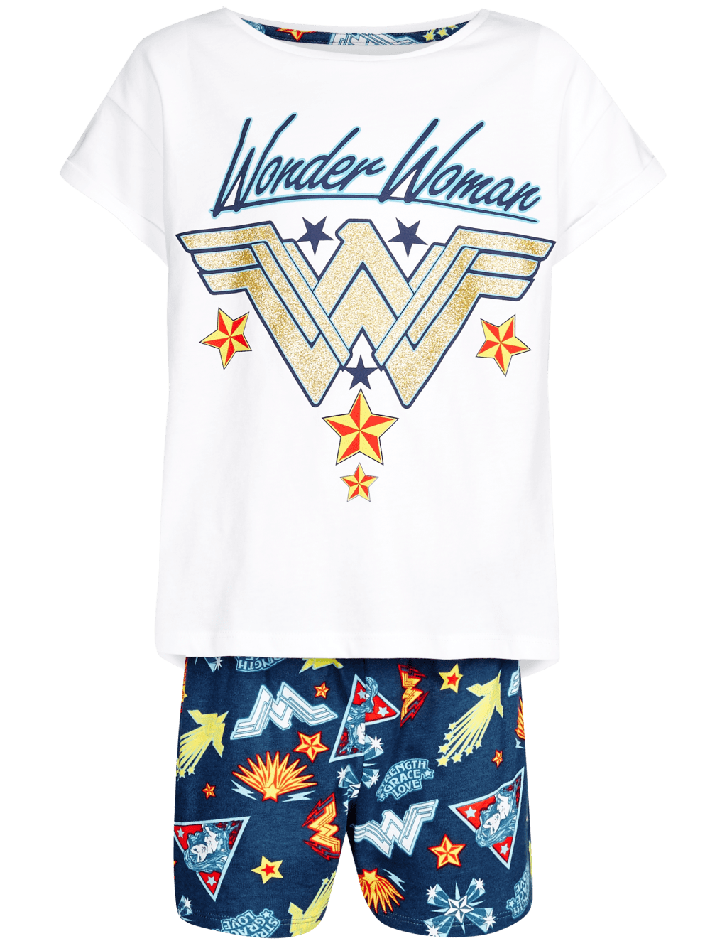 Wonder woman pyjamas girl outlet