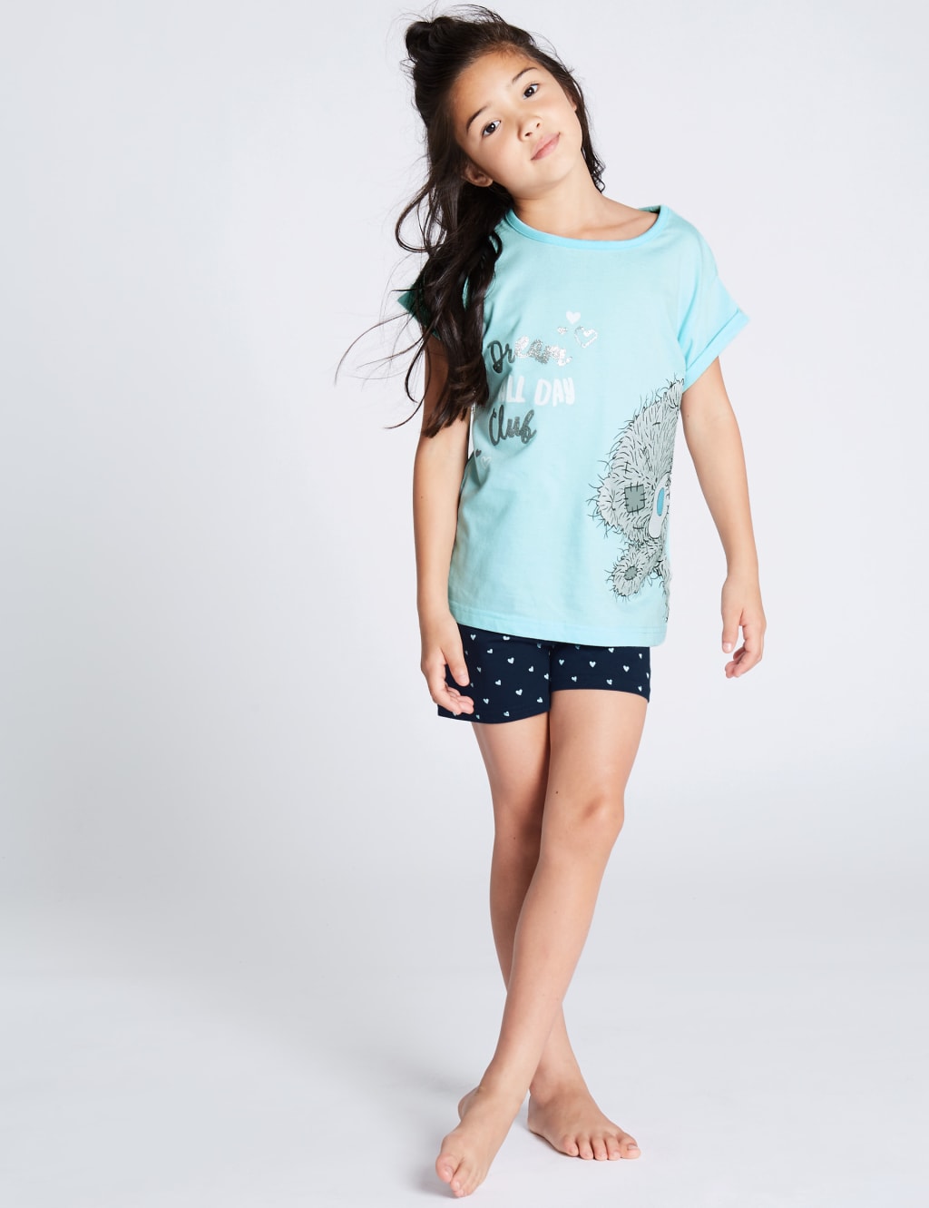 Pure Cotton Short Pyjamas (3-16 Years) 1 of 4