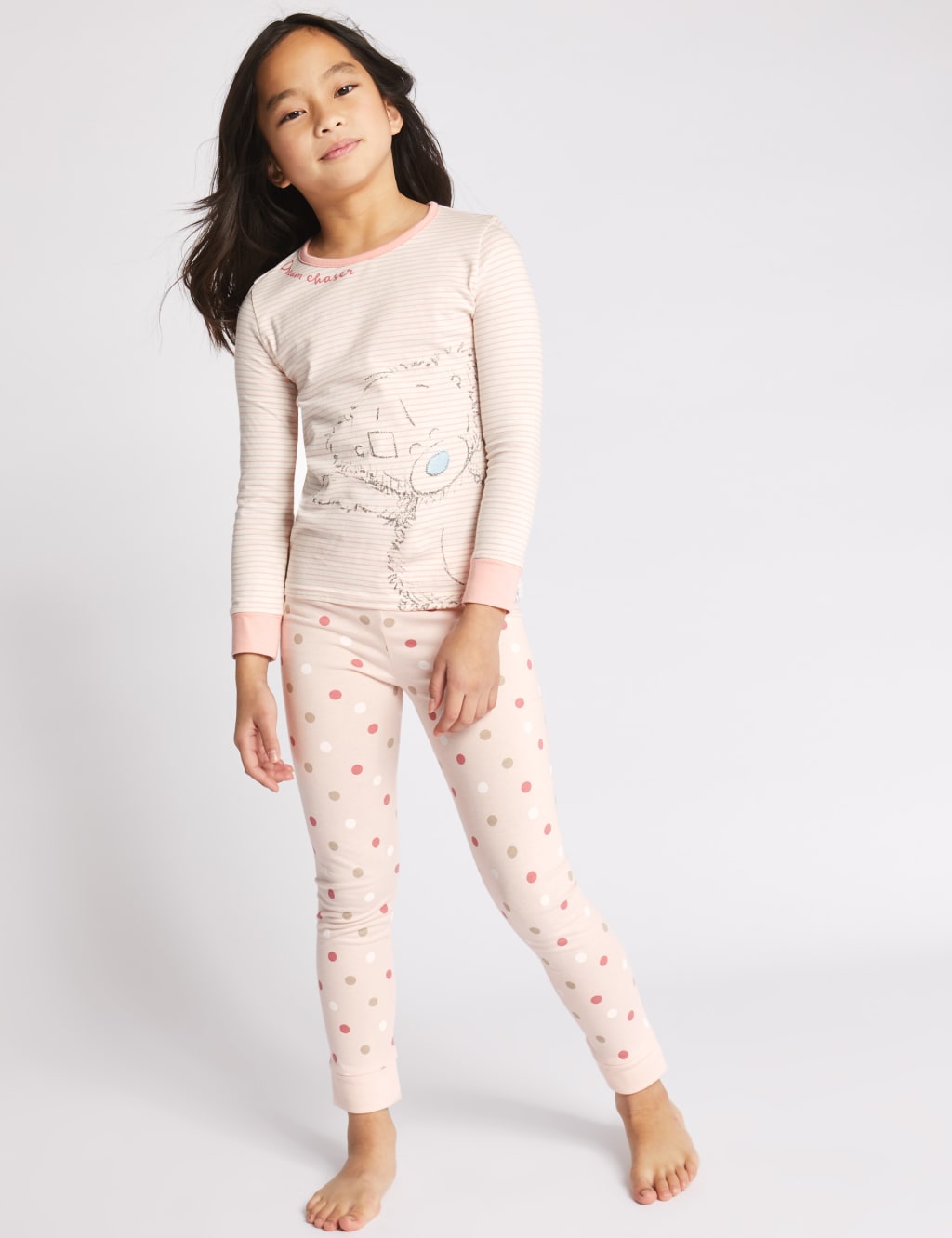 2 Pack Pure Cotton Pyjamas (3-16 Years) 2 of 5