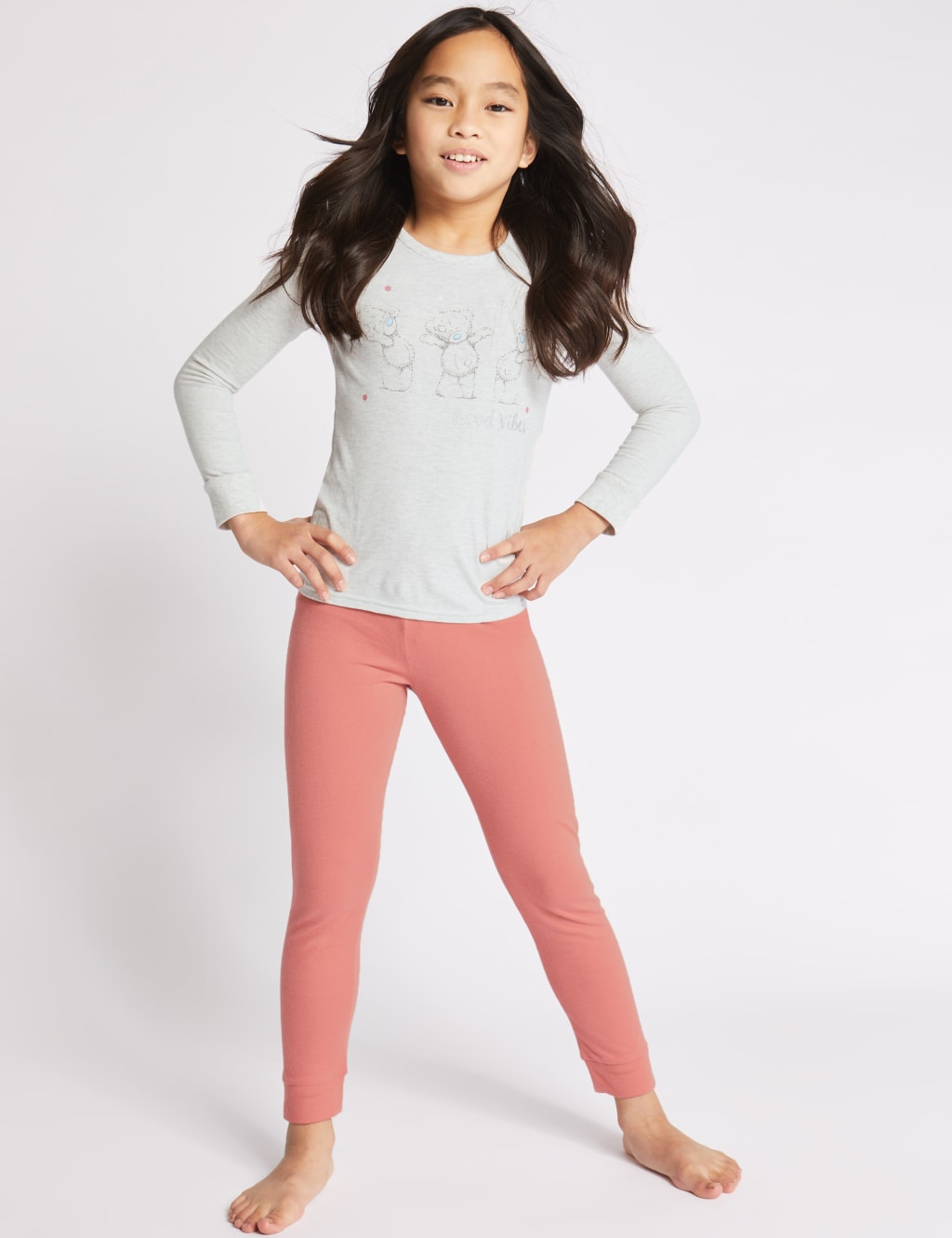 2 Pack Pure Cotton Pyjamas (3-16 Years) 3 of 5