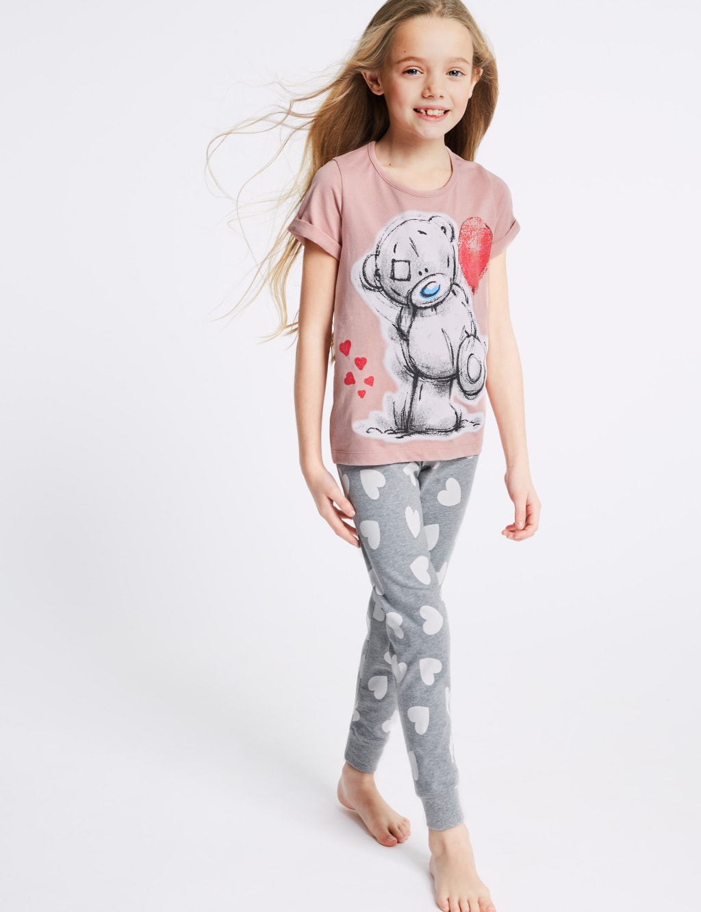 2 Pack Printed Pyjamas (3-16 Years) 3 of 8