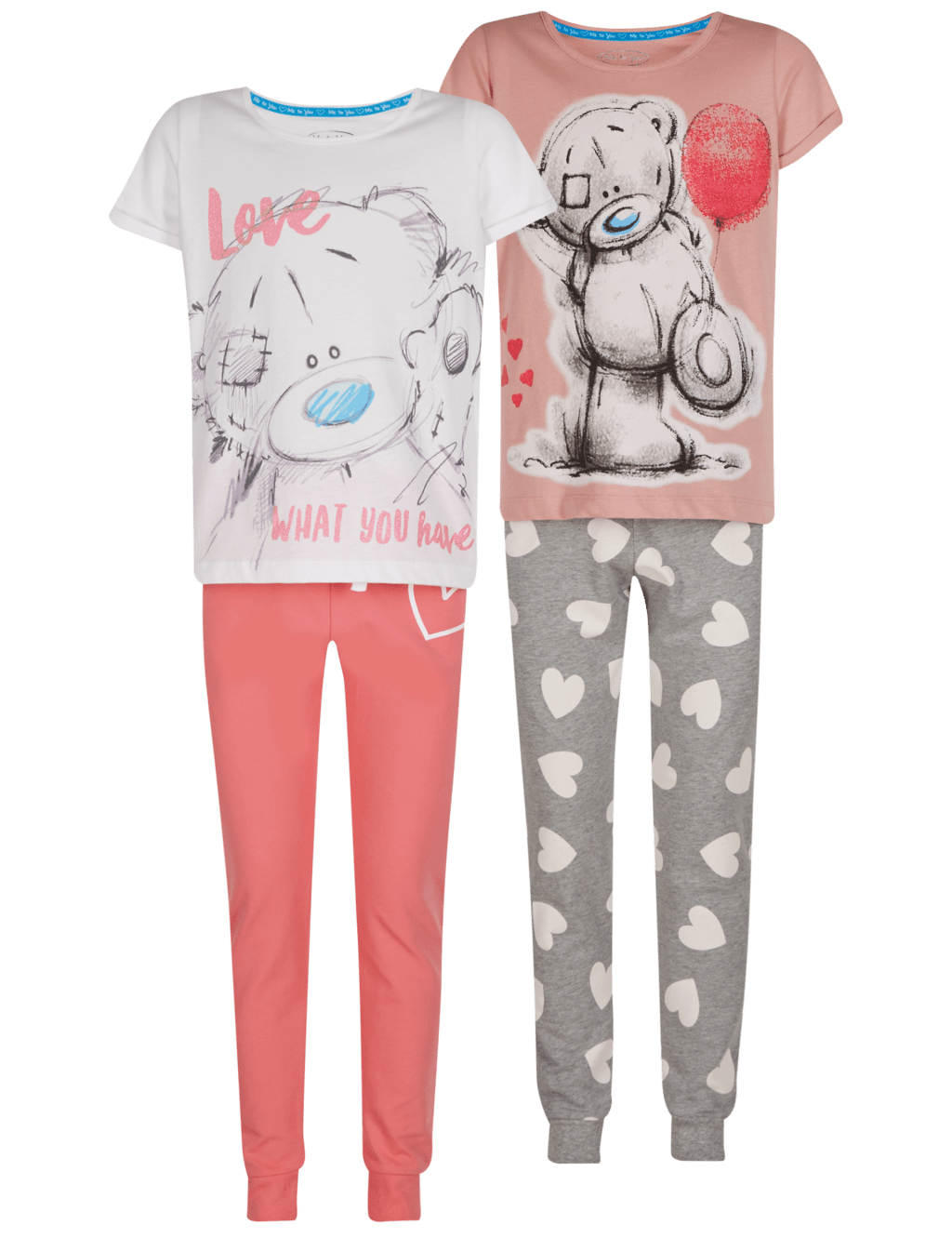 2 Pack Printed Pyjamas (3-16 Years) 7 of 8