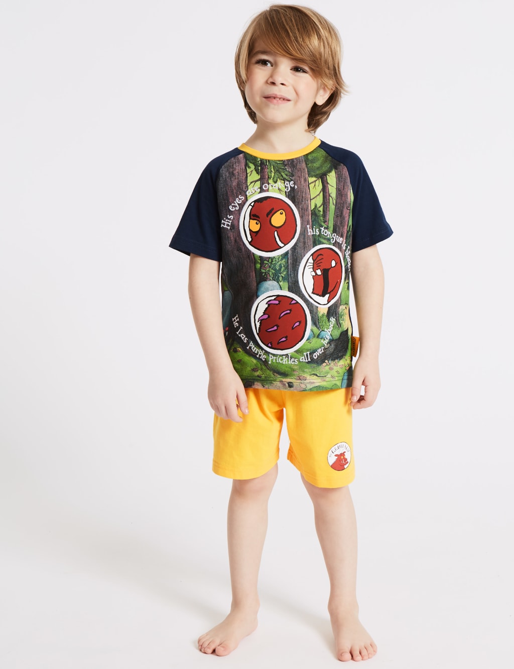 The Gruffalo Pure Cotton Short Pyjamas 1 8 Years M S