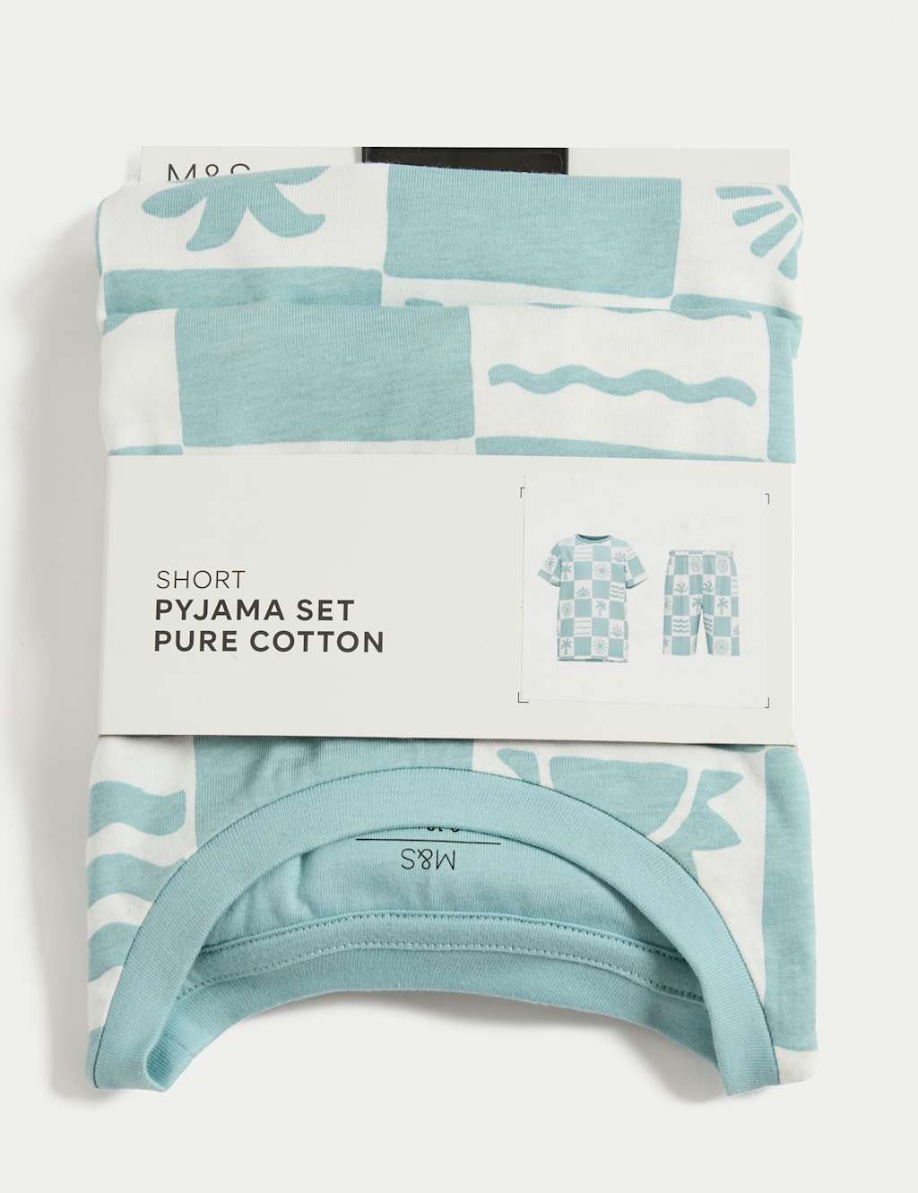 Pure Cotton Printed Short Pyjamas (1-16 Yrs) 2 of 2