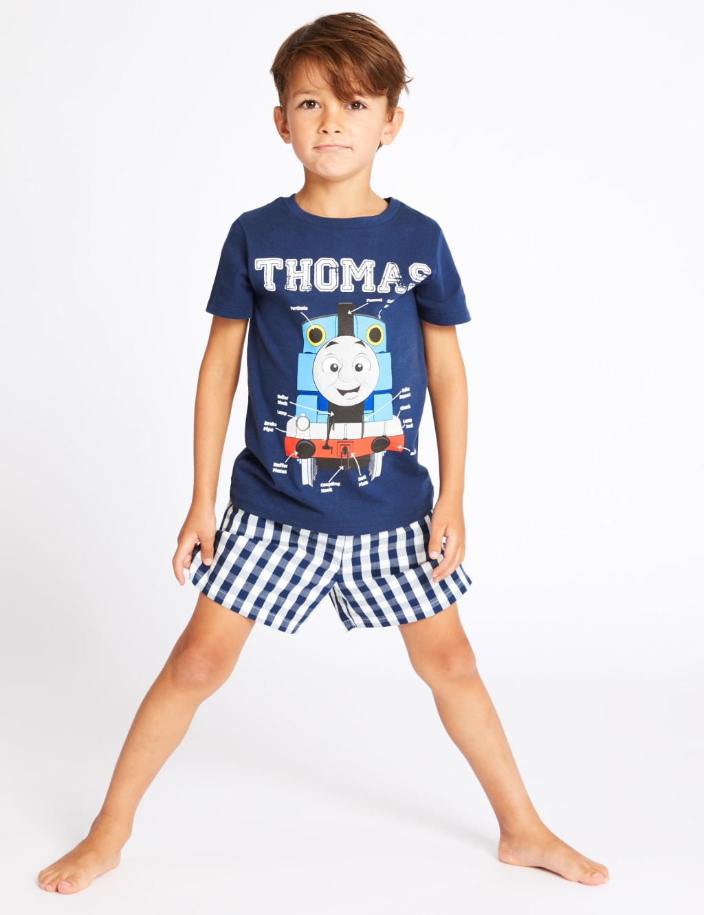 Thomas Friends Pyjama Set 1 7 Years M S