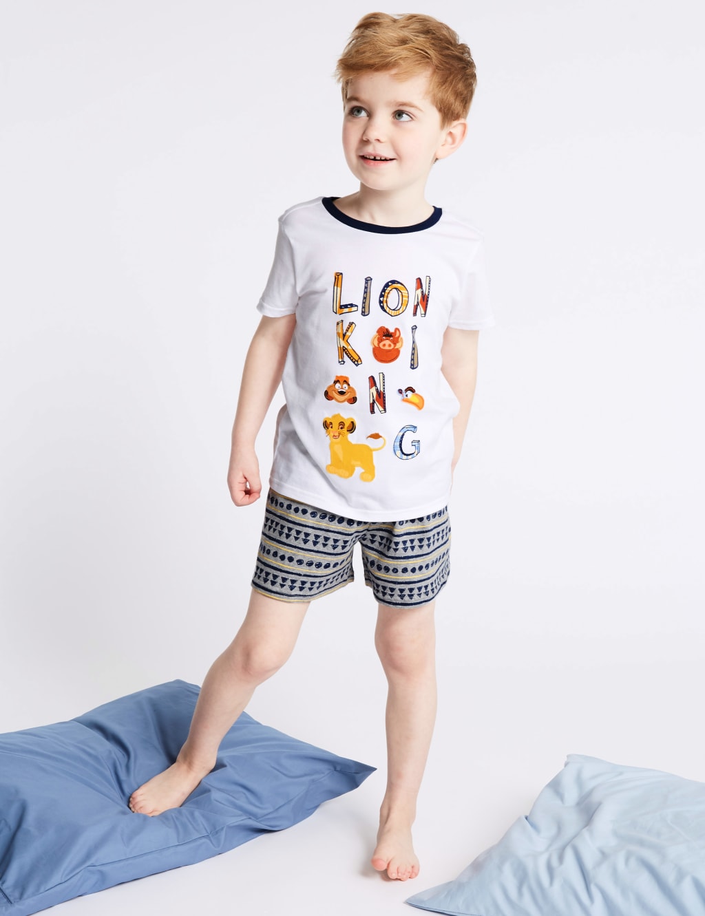 Disney Lion King Short Pyjamas 1 7 Years M S