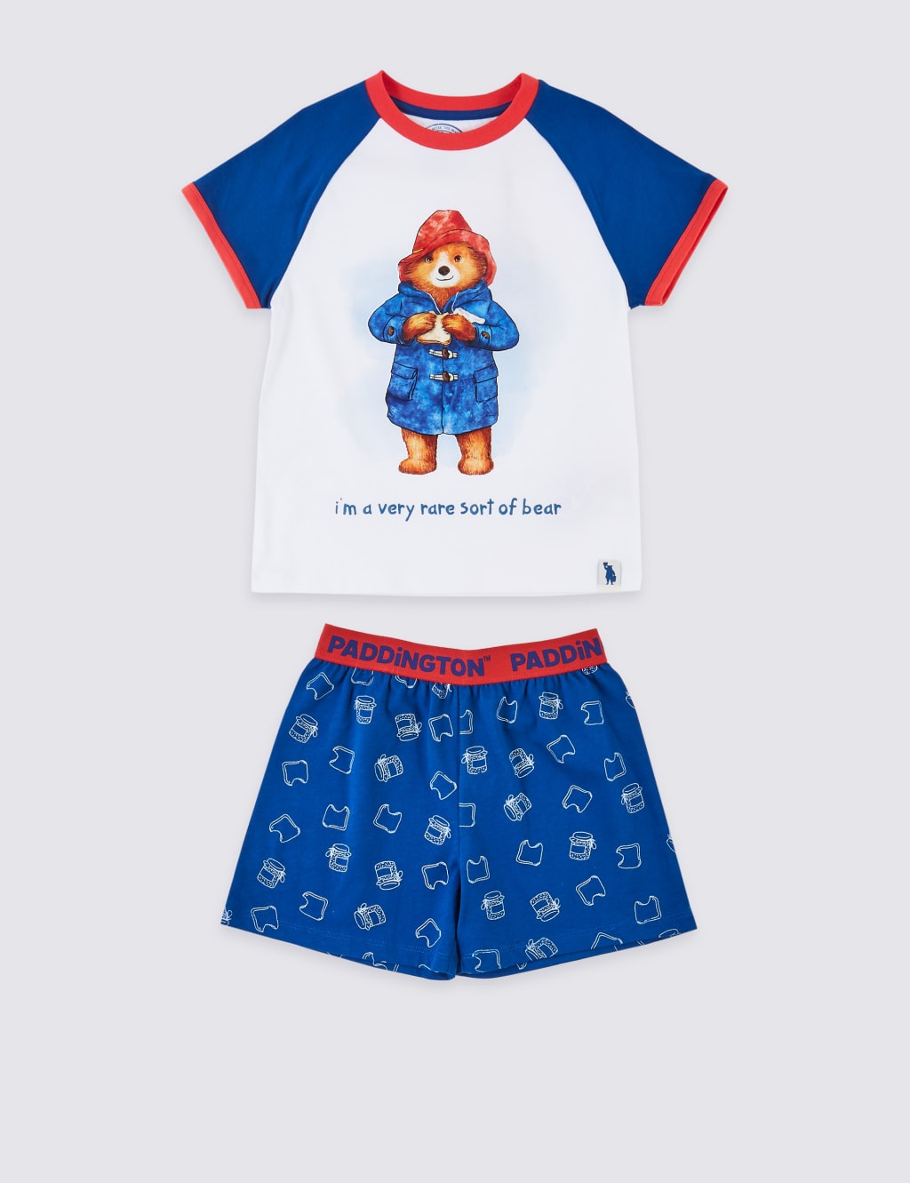 Paddington Pure Cotton Short Pyjamas 1 7 Years M S