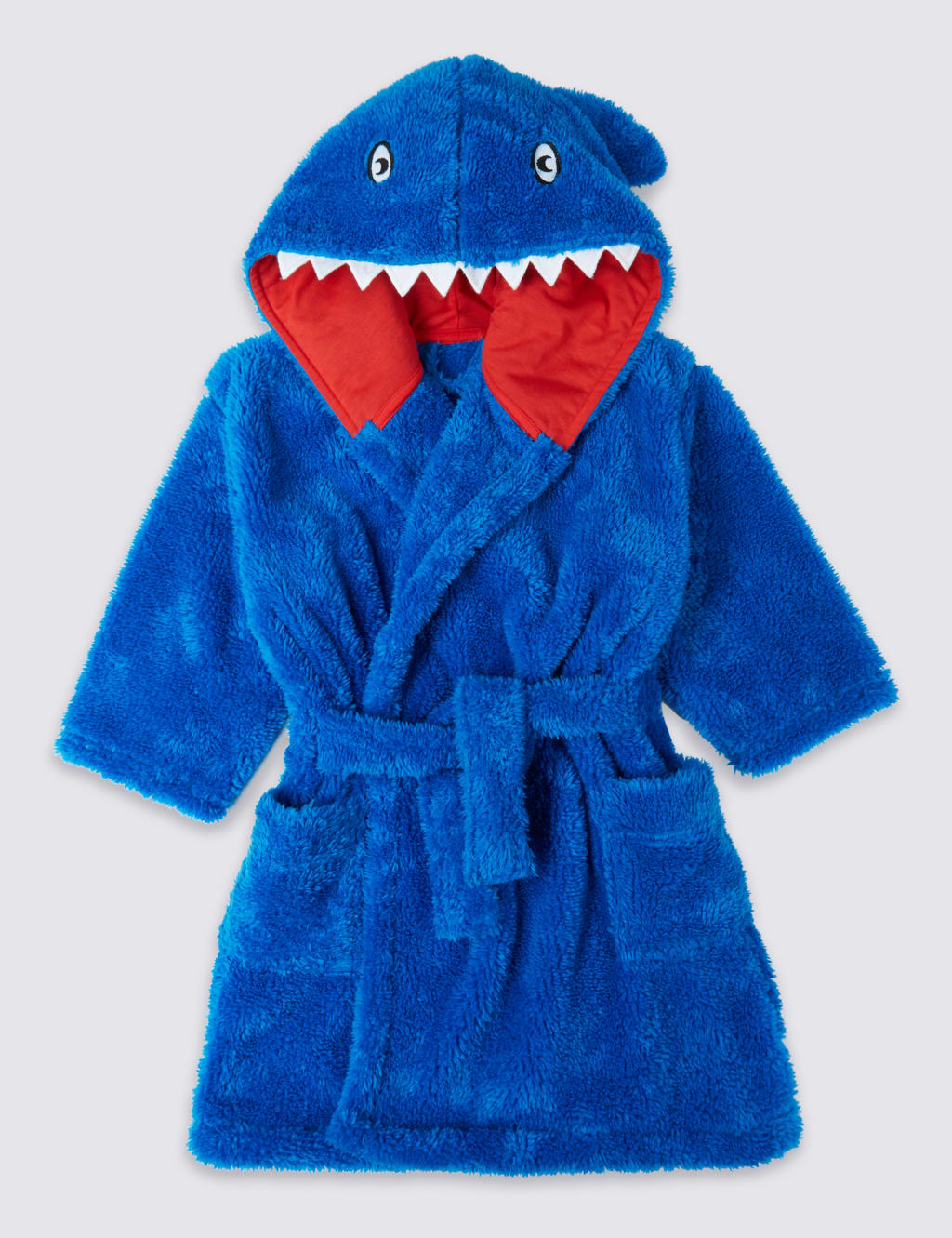 Shark Dressing Gown with Belt (1-8 Years) 2 of 3
