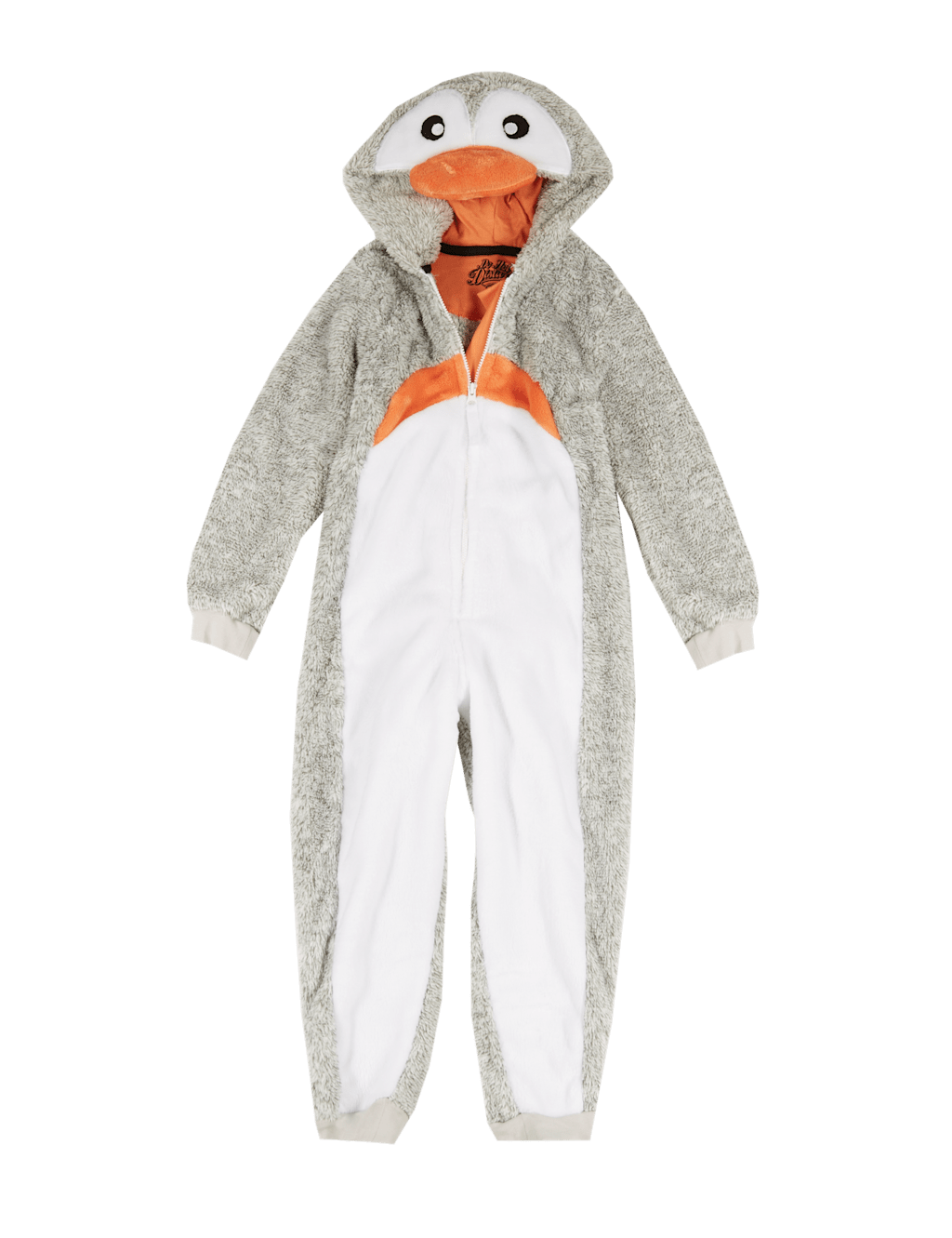 Anti Bobble Fleece Penguin Hooded All-in-One (1-8 Years) 2 of 6