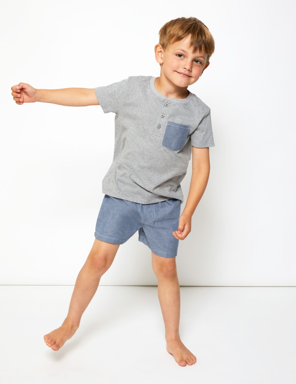 2 Pack Pure Cotton Sloth Short Pyjama Sets 1 7 Yrs M S