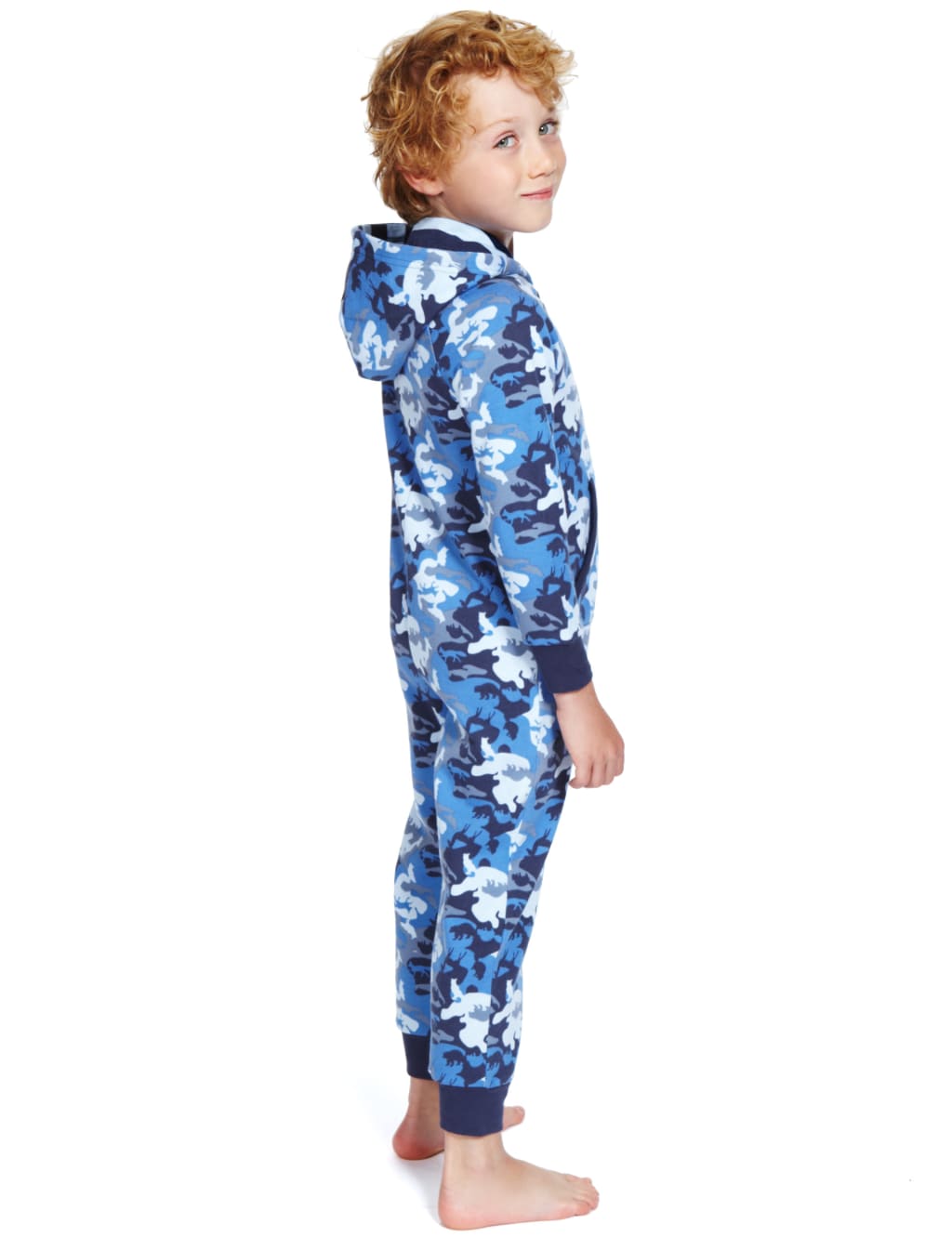 Cotton Rich Camouflage Animal Print Onesie 3 of 5