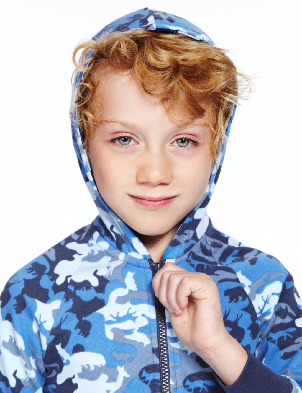 Cotton Rich Camouflage Animal Print Onesie 4 of 5