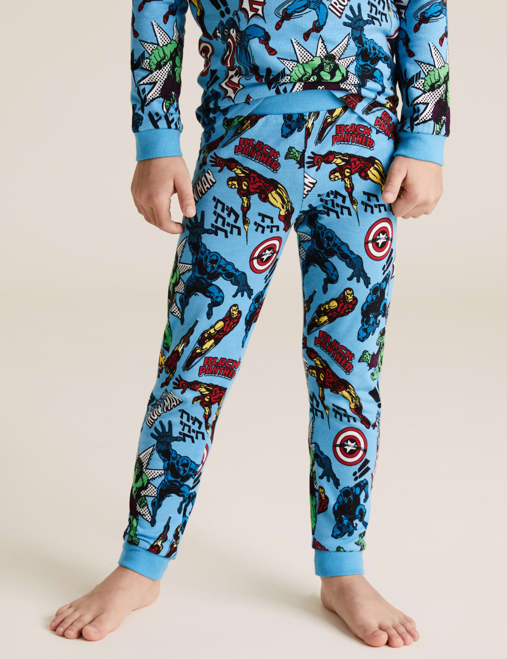 Cotton Marvel™ Pyjamas (3-11 Yrs) 4 of 5
