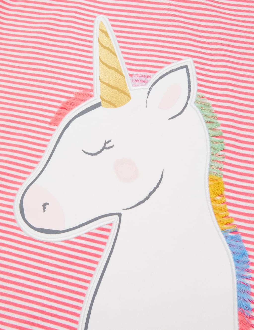 Pure Cotton Unicorn Short Pyjama Set (1-7 Yrs) 5 of 5