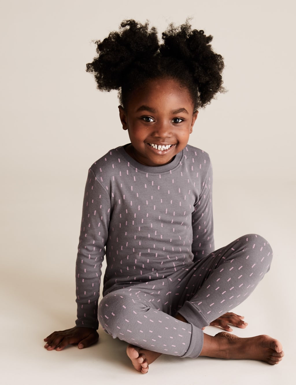 3pk Pure Cotton Dog Print Pyjama Sets (1-7 Yrs) 3 of 6