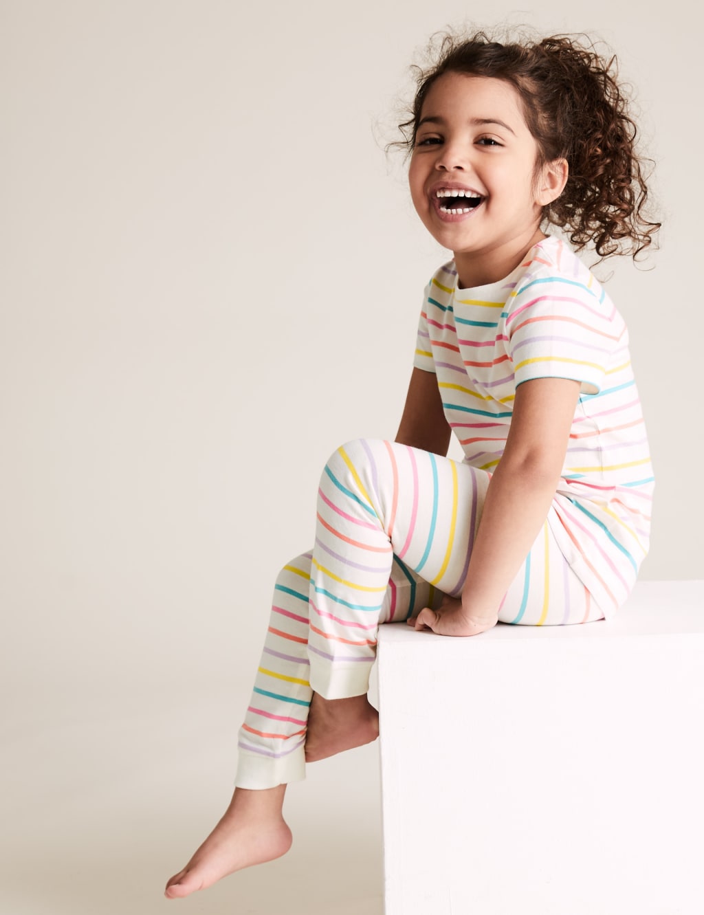 3pk Pure Cotton Unicorn Pyjama Sets (1-7 Yrs) 3 of 6
