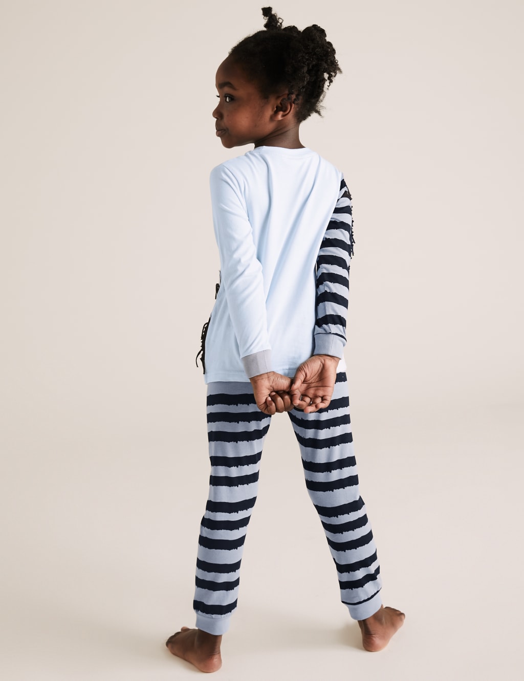 Pure Cotton Zebra Pyjama Set (1-7 Yrs) 3 of 4