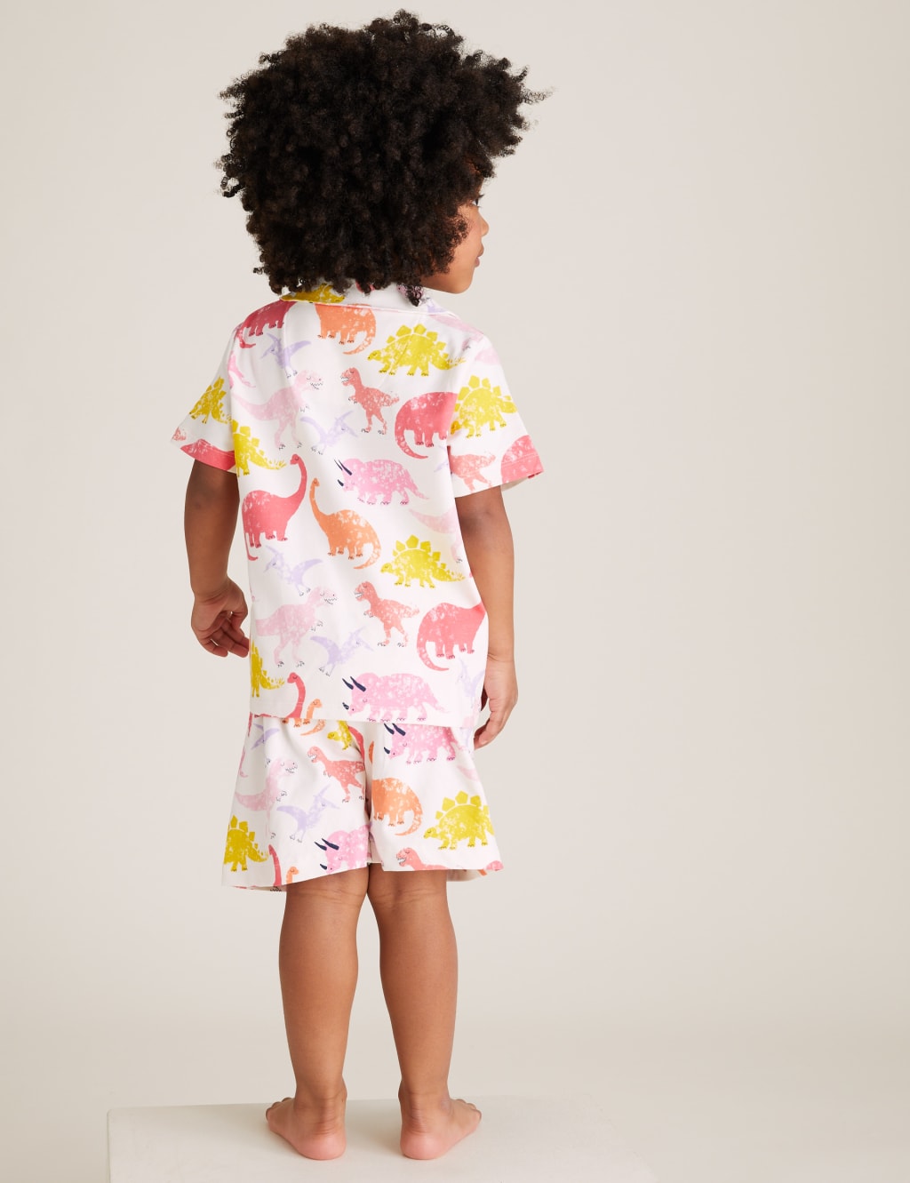 Cotton Dinosaur Short Pyjama Set (1-7 Yrs) 3 of 4