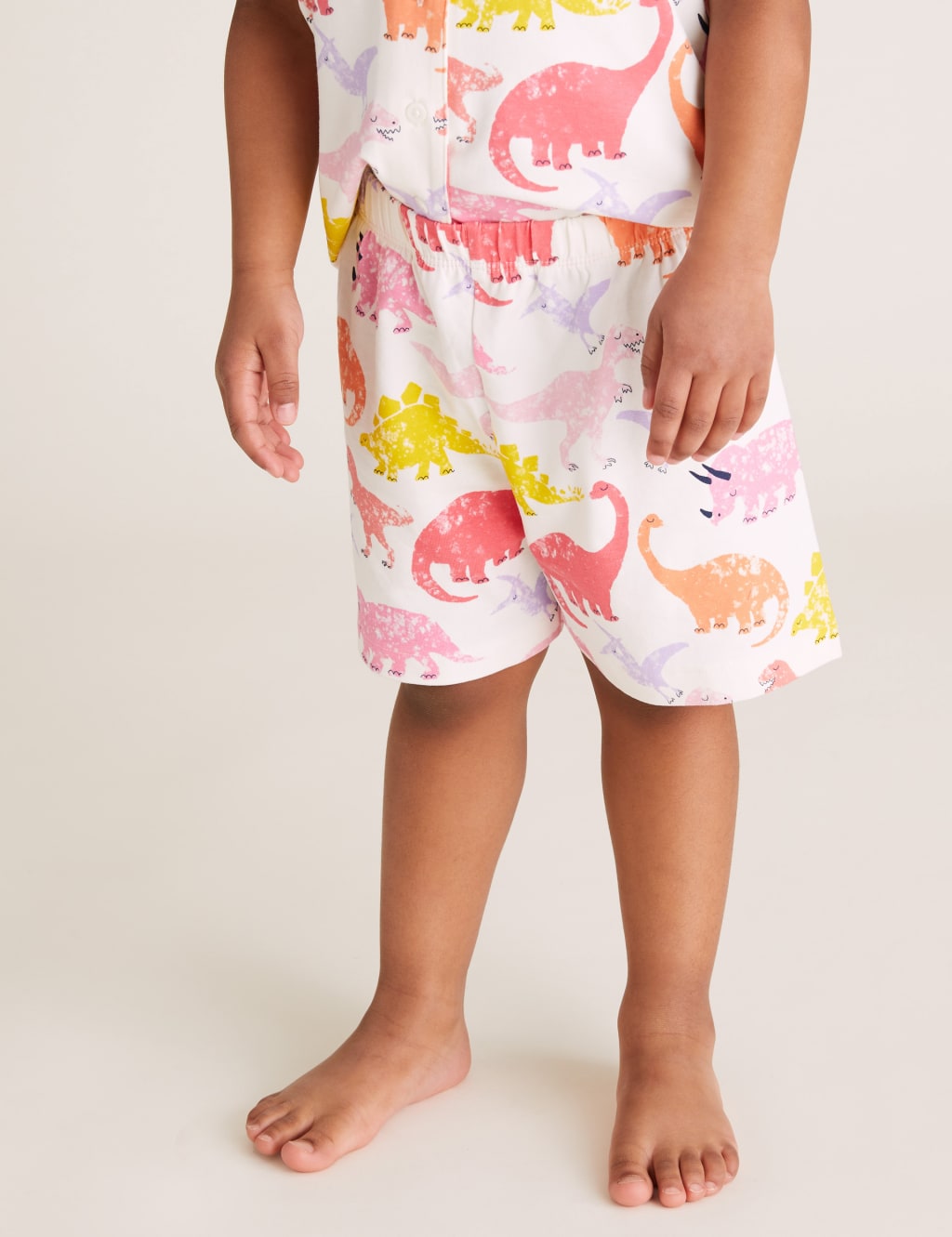 Cotton Dinosaur Short Pyjama Set (1-7 Yrs) 4 of 4