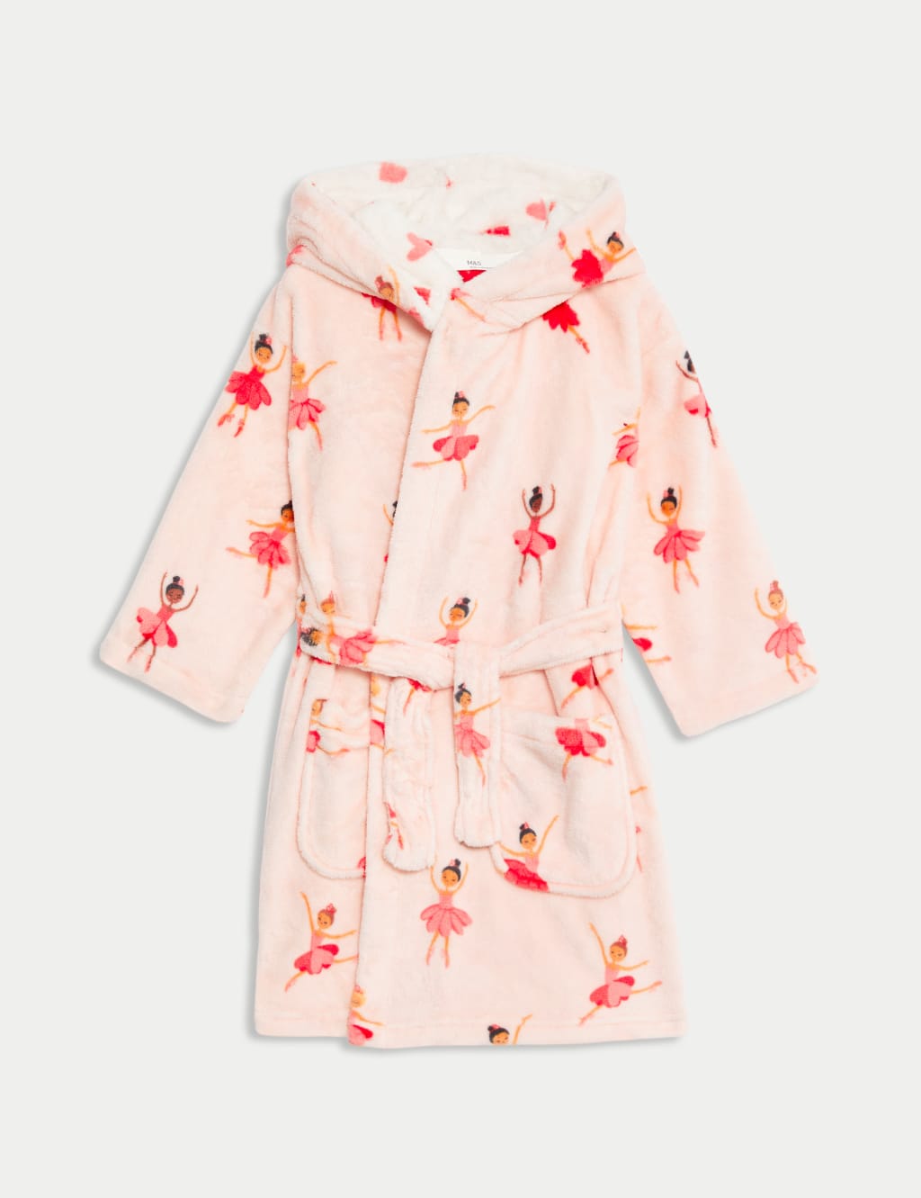 Ballerina Fleece Dressing Gown 1 8 Yrs