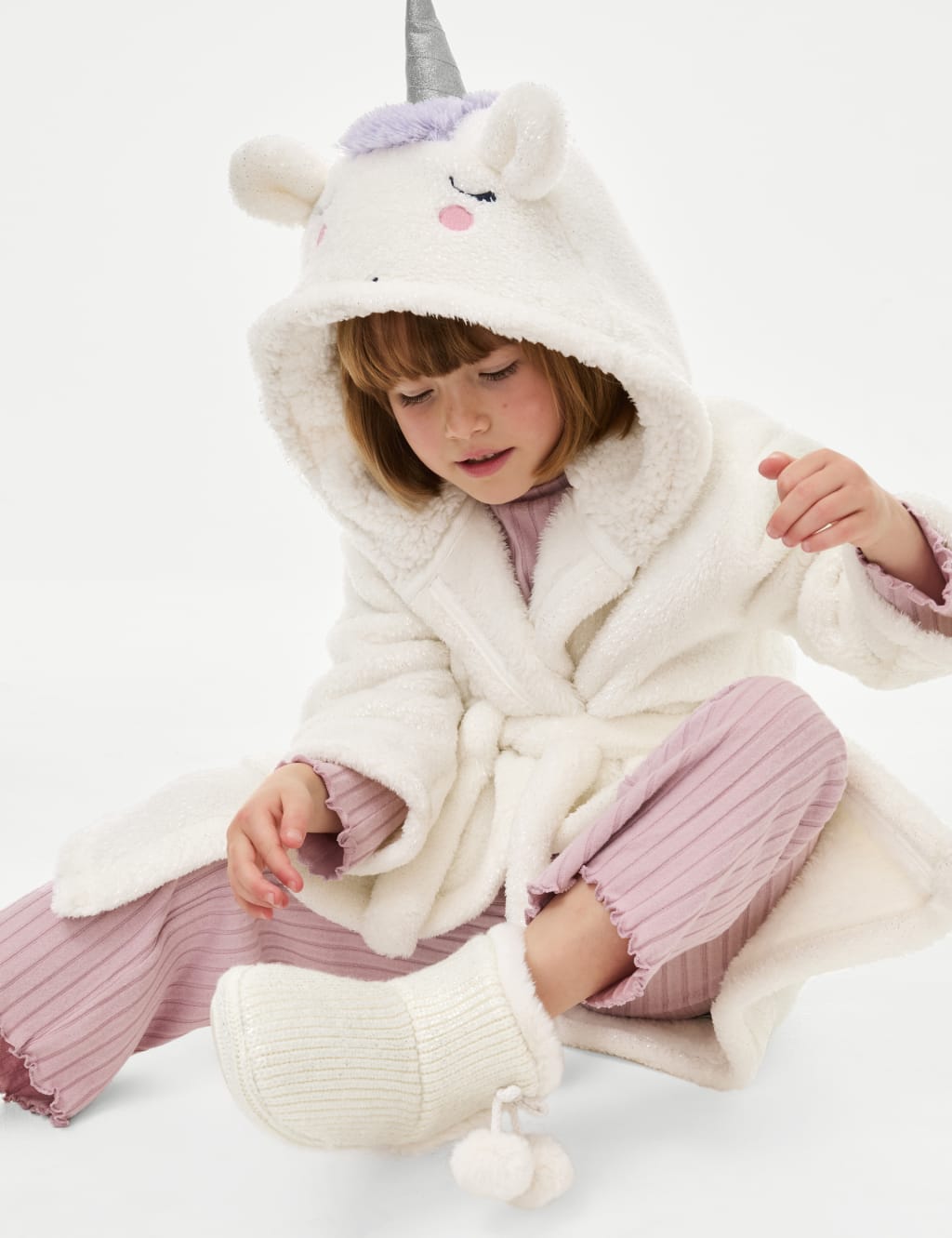 M and s girls dressing gowns shop