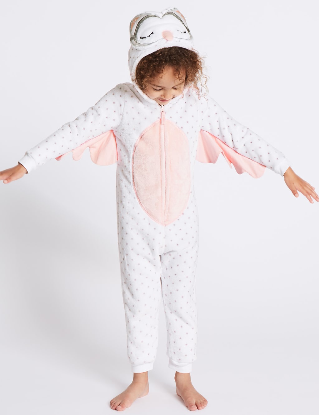 Hooded Owl Onesie (1-8 Years) 3 of 3