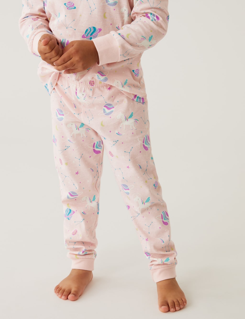 Pure Cotton Glow in the Dark Unicorn Pyjamas (1-8 Yrs) 5 of 6