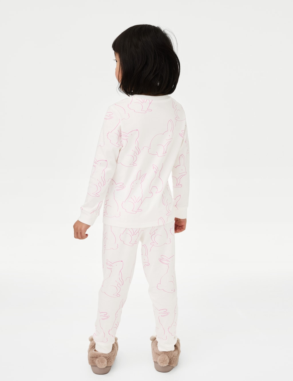 Pure Cotton Bunny Pyjamas (1-8 Yrs) 4 of 6