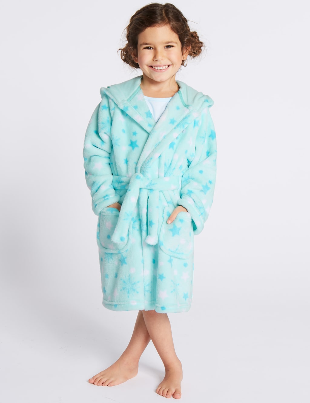 Disney Frozen Hooded Gown 2 10 Years M S