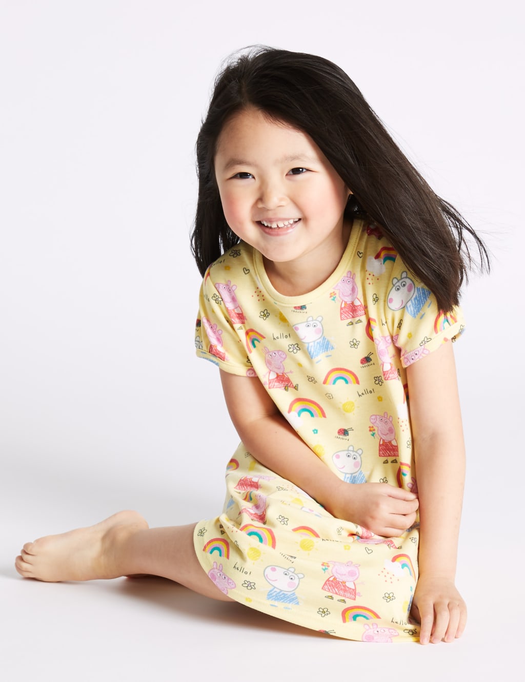 2 Pack Peppa Pig Nightdress 1 7 Years M S