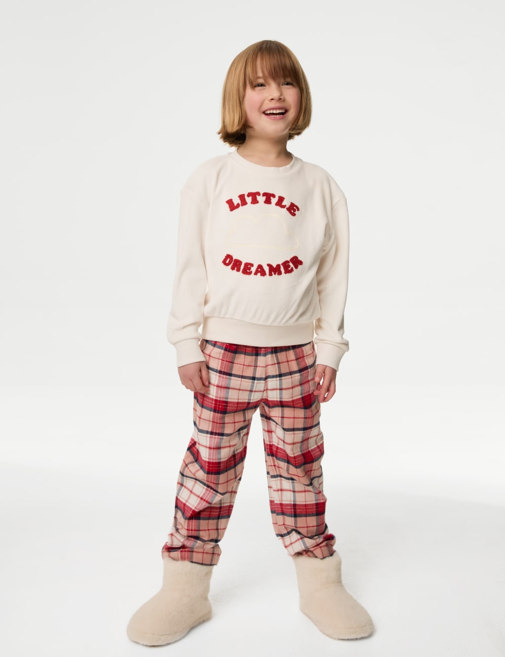 Little Dreamer Velour Pyjamas 1 8 Yrs M S Collection M S
