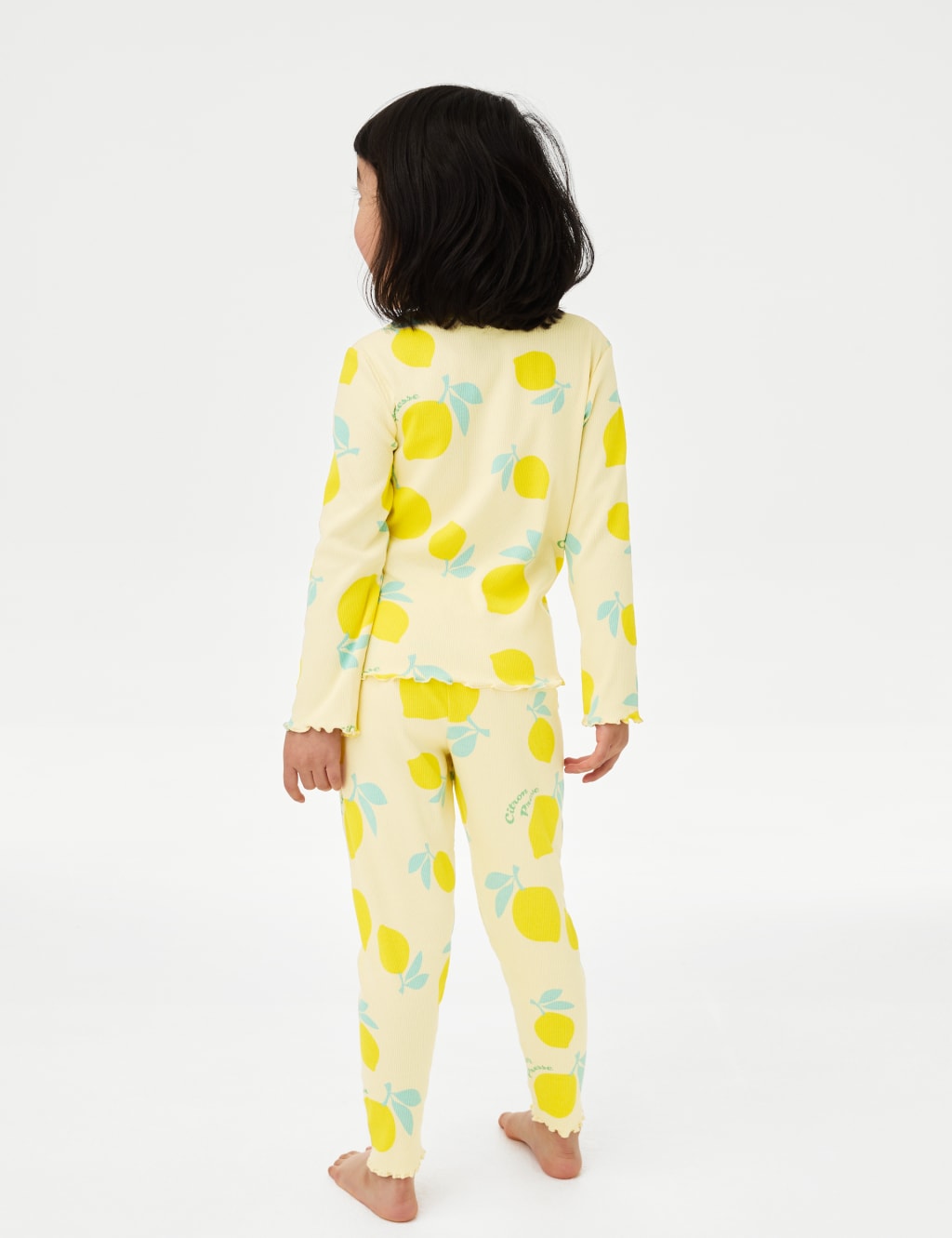 Cotton Rich Lemon Pyjamas (1-8 Yrs) 3 of 5