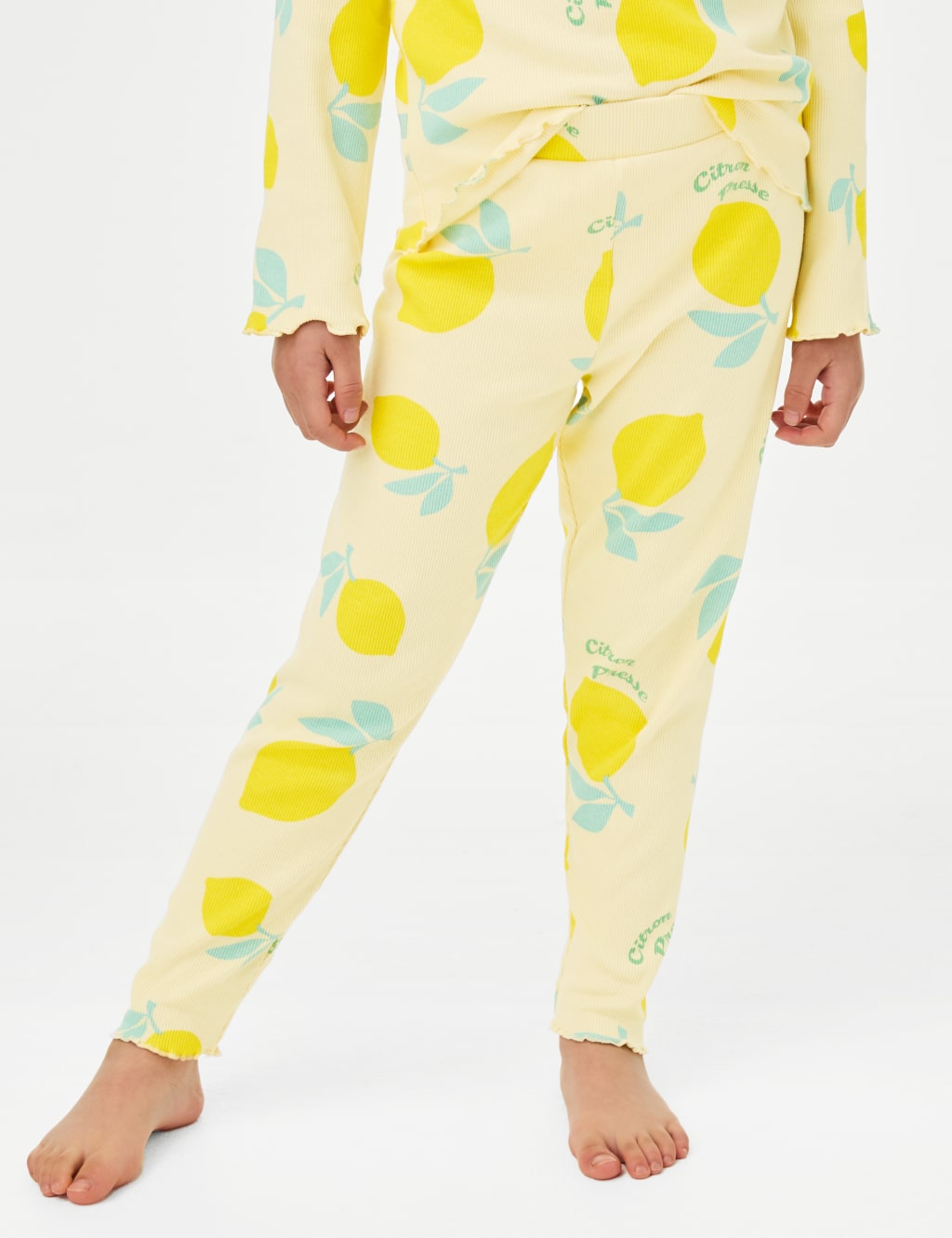 Cotton Rich Lemon Pyjamas (1-8 Yrs) 4 of 5
