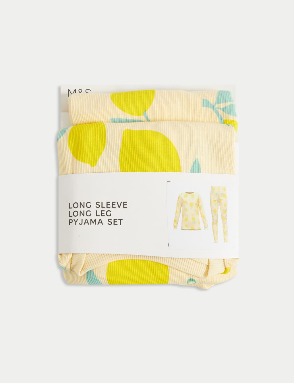 Cotton Rich Lemon Pyjamas (1-8 Yrs) 5 of 5