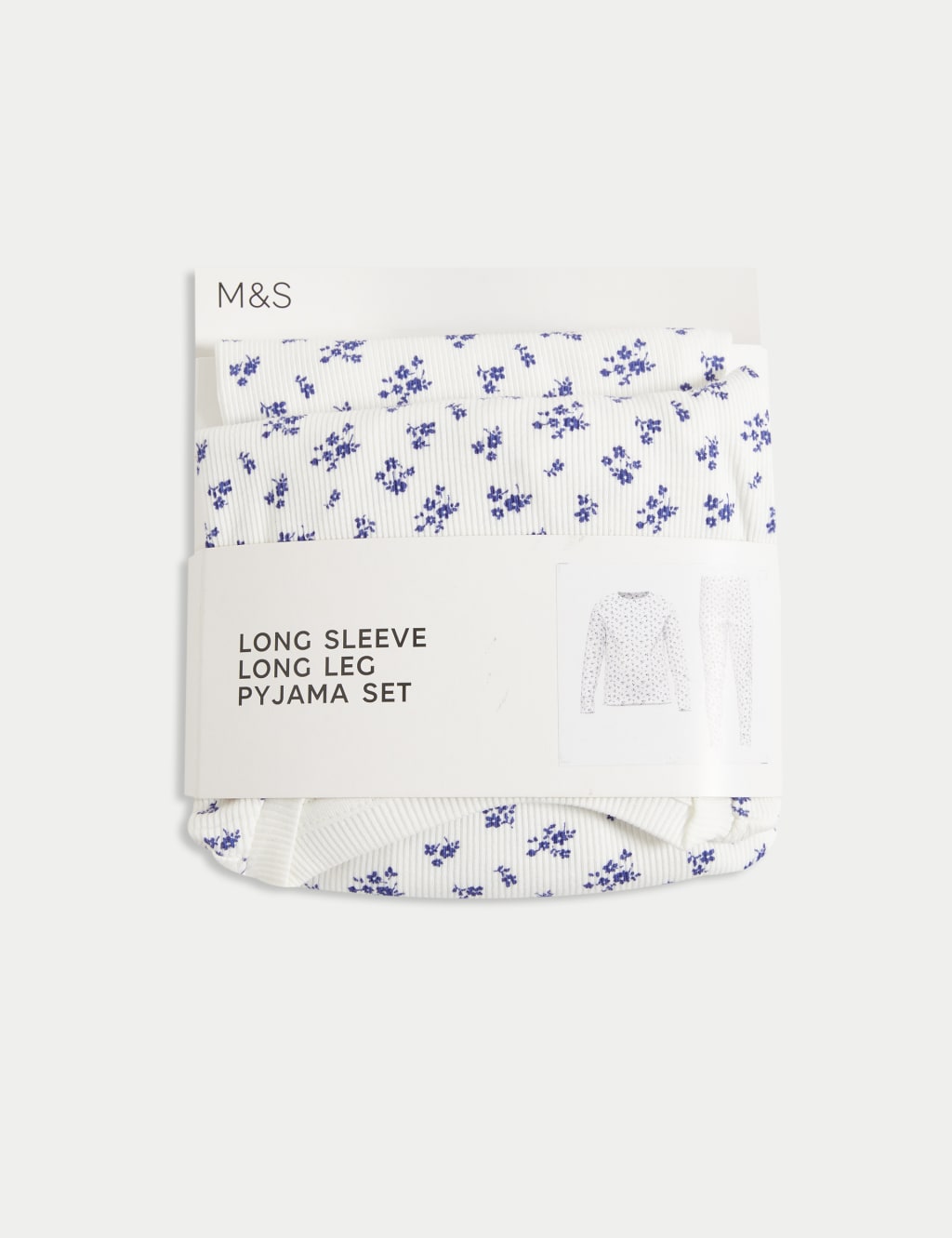 Cotton Rich Floral Pyjamas (1-8 Yrs) 6 of 6
