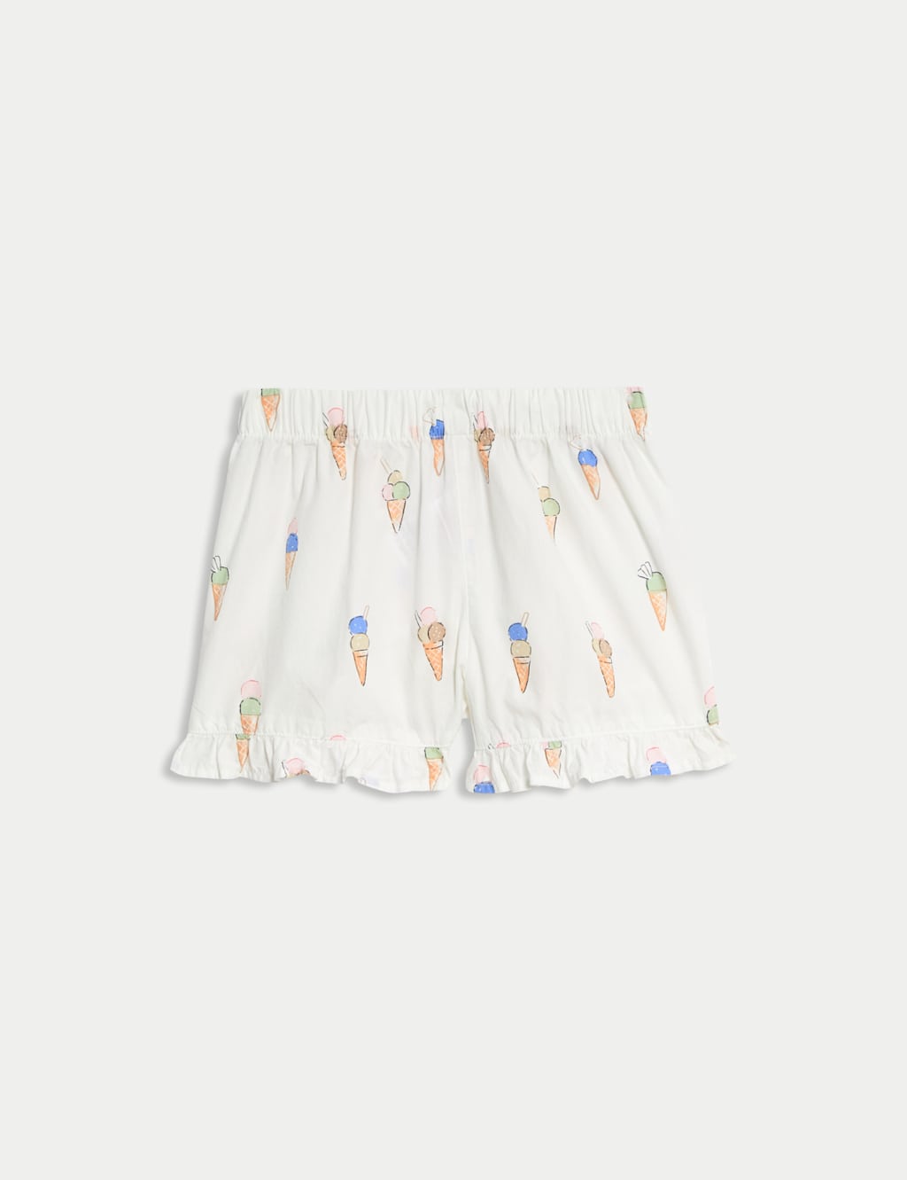 Pure Cotton Ice Cream Print Pyjamas (1-8 Yrs) 4 of 6